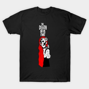 Red head skull girl T-Shirt